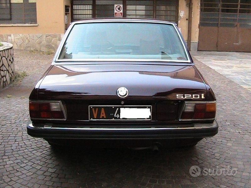 Usata BMW 520 1970 Rosso Berlina