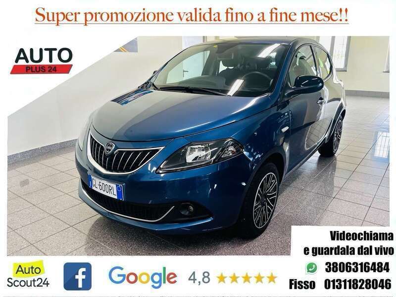 Usata Lancia Ypsilon Gold 69 CV (50 kW) 2022 Blu Utilitaria