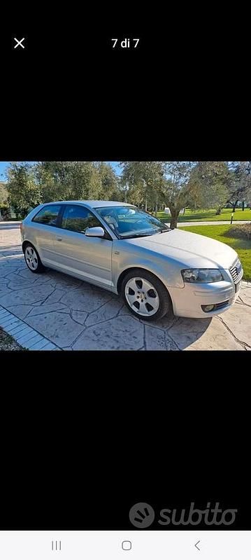 Usata Audi A3 2007 Grigio Coupé