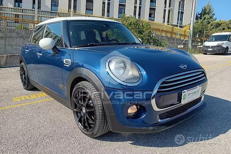 Usata Mini Cooper 136 CV (100 kW) 2015 Blu Utilitaria
