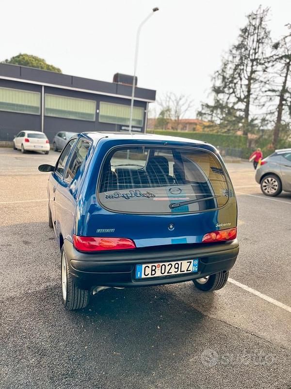 Usata Fiat 600 2002 Blu Utilitaria