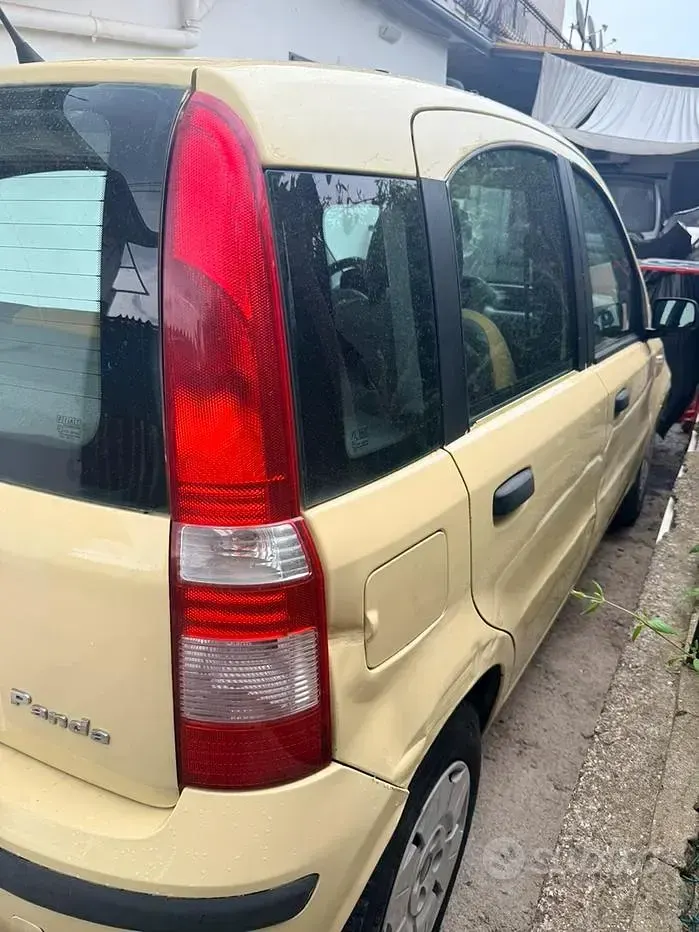 Usata Fiat Panda 54 CV (39 kW) 2008 Giallo Utilitaria