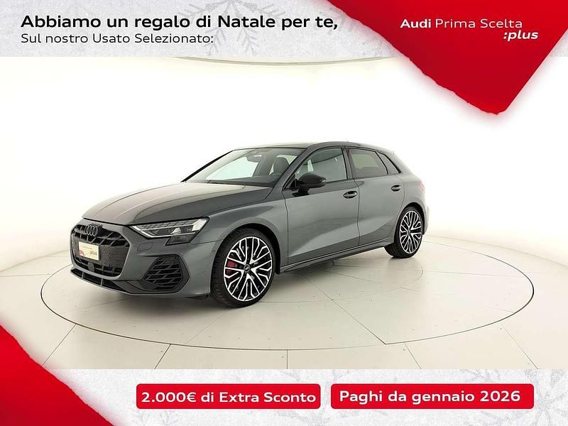 Grigio daytona perlato Usata 2024 Audi S3 Ambiente Tre volumi | 53.900 € (Buon prezzo) - Immagine 1/4