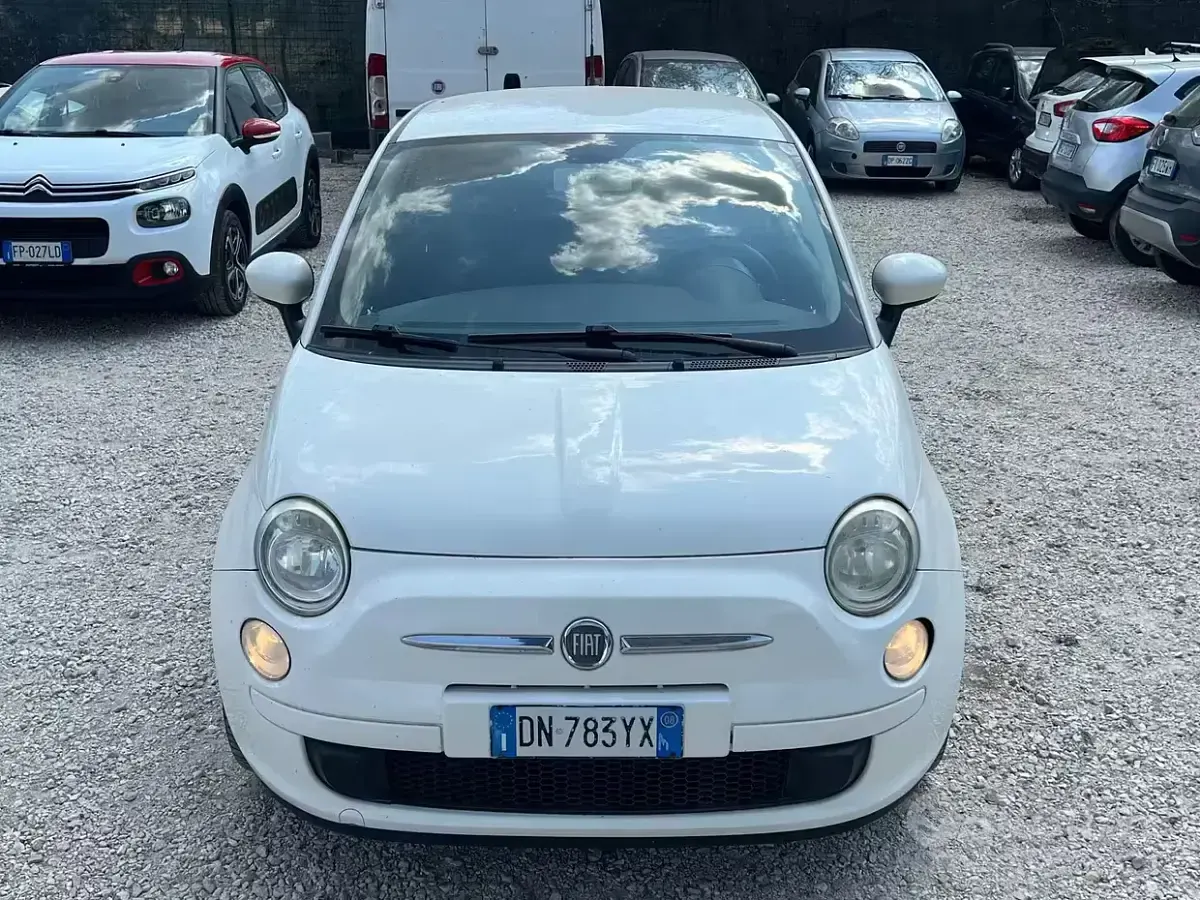 Usata Fiat 500 Sport 69 CV (50 kW) 2008 Bianco Berlina