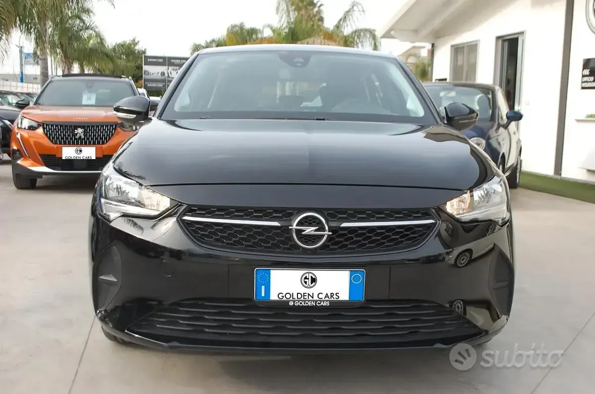 Usata Opel Corsa Edition 75 CV (55 kW) 2022 Nero Utilitaria
