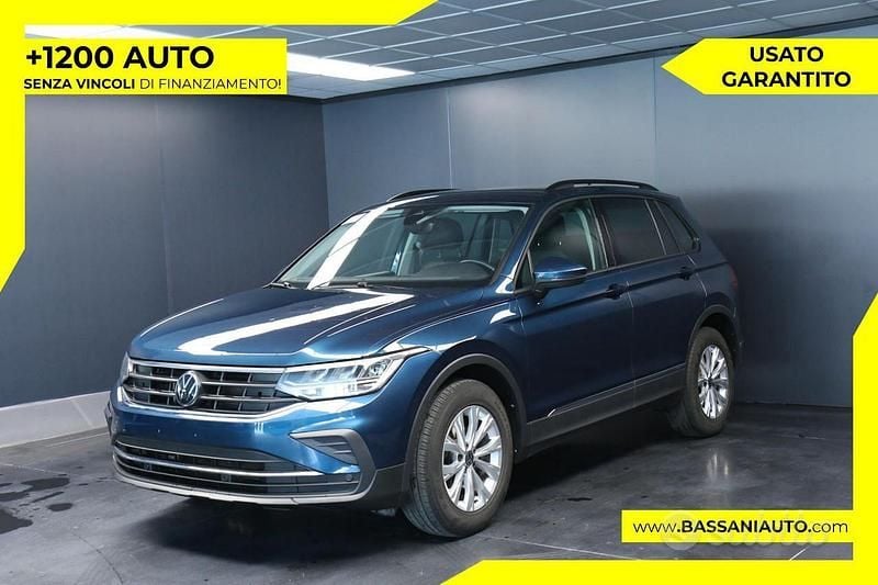 Usata VW Tiguan Life 150 CV (110 kW) 2023 Blu SUV