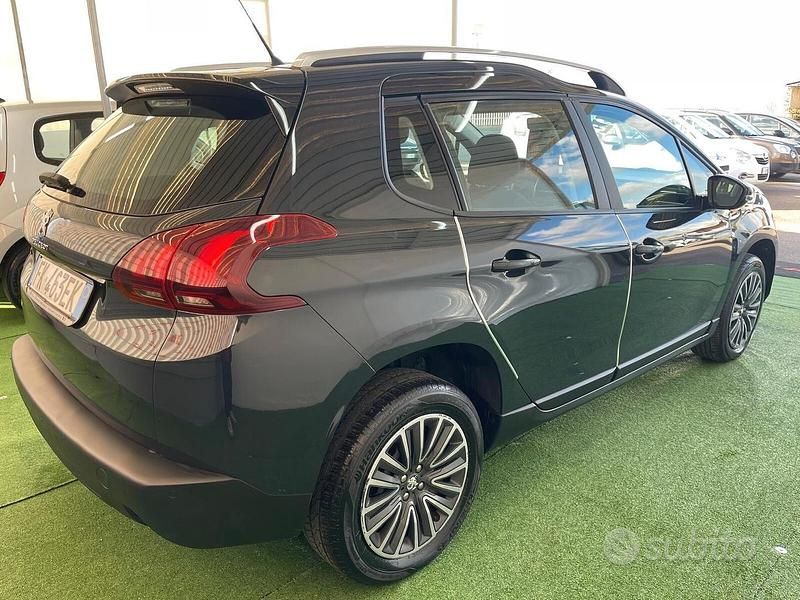 Usata Peugeot 2008 75 CV (55 kW) 2017 Blu SUV