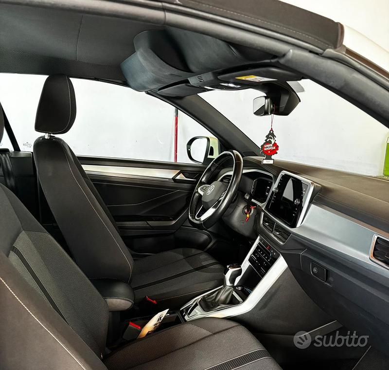 Usata VW T-Roc Cabriolet Style 150 CV (110 kW) 2022 Bianco Cabrio