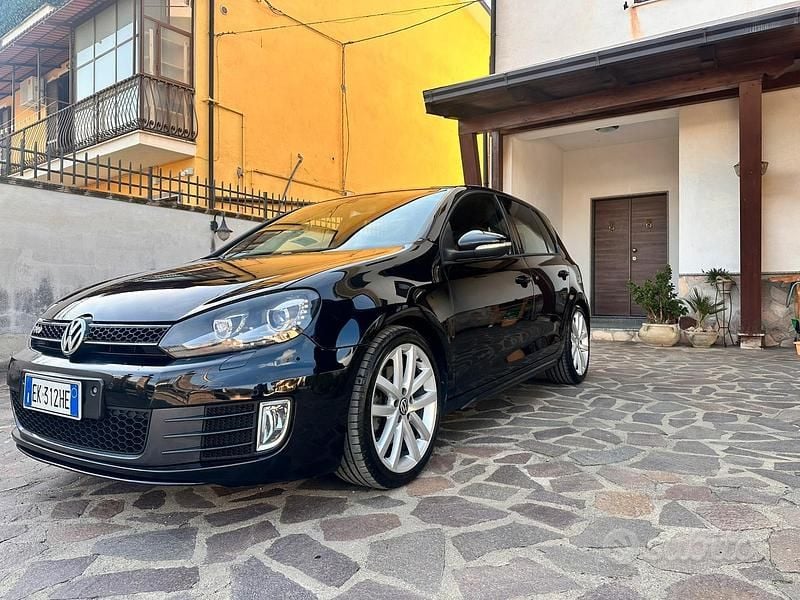 Usata VW Golf VI GTD 170 CV (125 kW) 2011 Nero Utilitaria