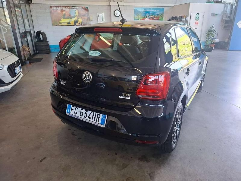 Usata VW Polo Allstar 90 CV (66 kW) 2016 Nero Berlina