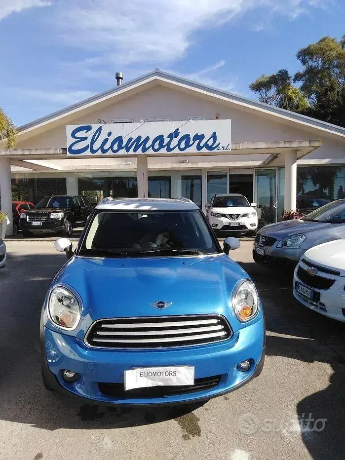 Usata Mini Cooper D Countryman 111 CV (81 kW) 2011 Blu SUV