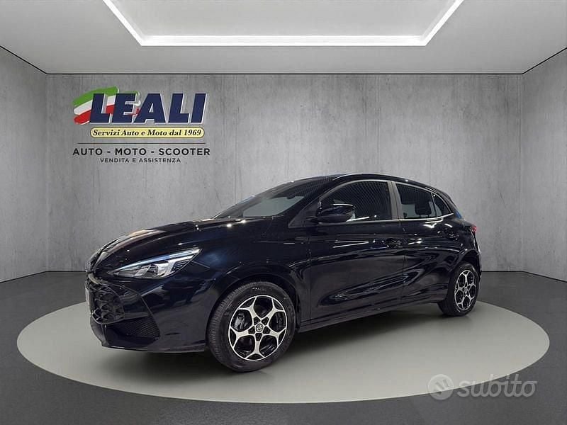 Usata MG MG3 Comfort 194 CV (142 kW) 2024 Nero Utilitaria