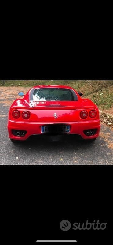 Usata Ferrari 360 400 CV (294 kW) 1999 Rosso Coupé
