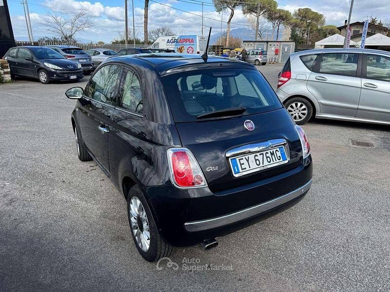 Usata Fiat 500 Lounge 69 CV (50 kW) 2015 Nero Utilitaria