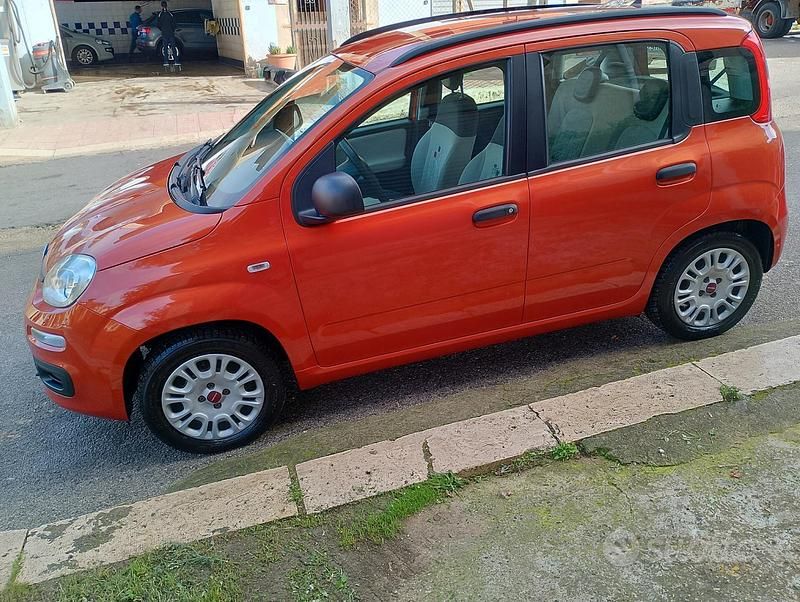 Usata Fiat Panda Easy 69 CV (50 kW) 2014 Arancione Berlina