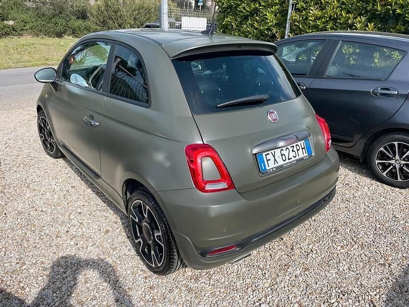 Usata Fiat 500 Rock 69 CV (50 kW) 2019 Verde Cabrio