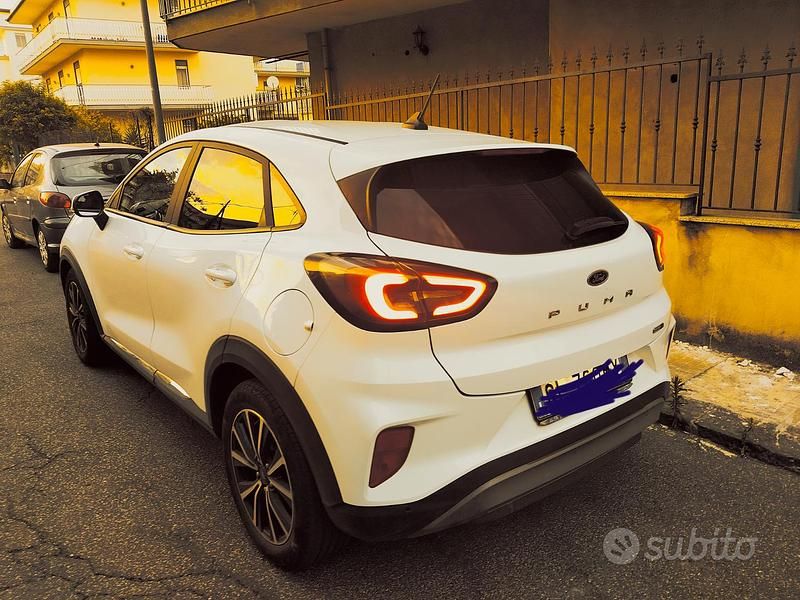 Usata Ford Puma 125 CV (91 kW) 2022 Bianco Monovolume