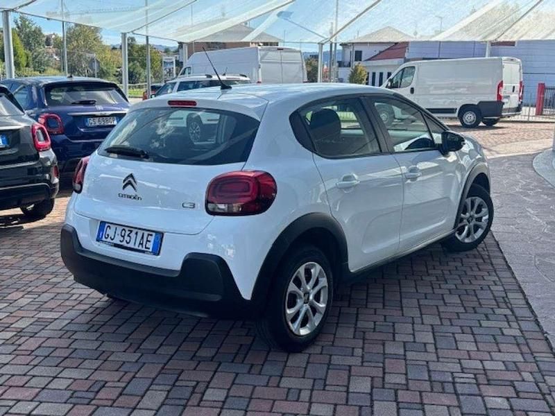 Begagnad Citroën C3 Feel 102 HK (75 kW) 2022 Vit Halvkombi