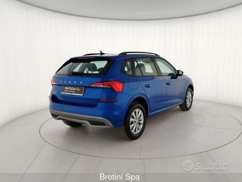 Usata Skoda Kamiq Ambition 95 CV (69 kW) 2022 Blu SUV