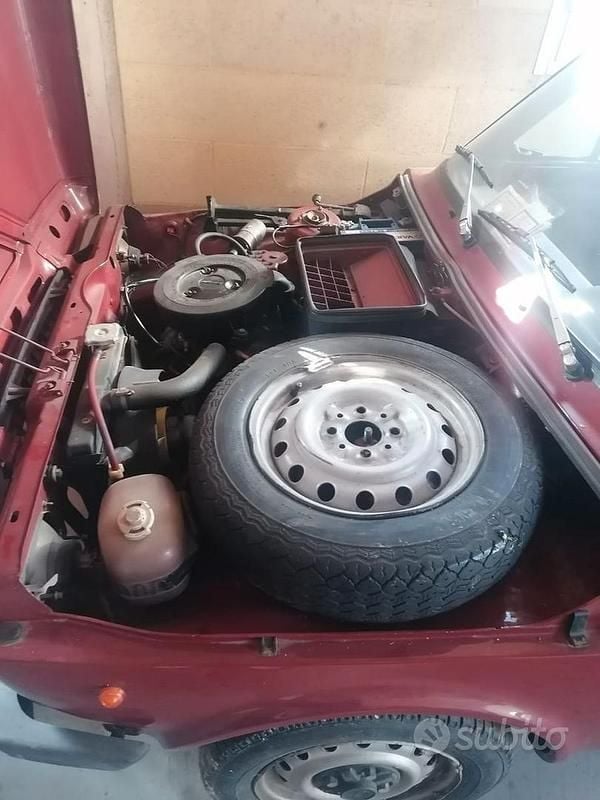 Usata Fiat 127 1970 Rosso Utilitaria