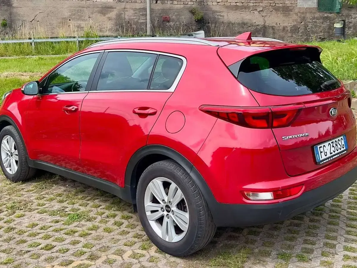 Usata Kia Sportage GT-Line 116 CV (85 kW) 2017 Rosso SUV
