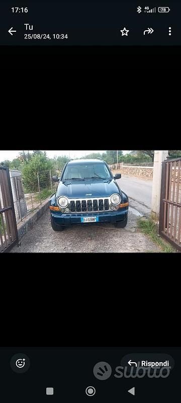 Occasion Jeep Cherokee 2003 Bleue SUV