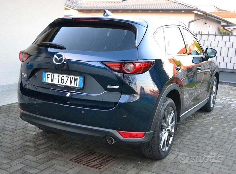 Usata Mazda CX-5 Signature 184 CV (135 kW) 2019 Blu SUV