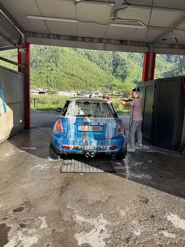 Usata Mini Cooper S 175 CV (128 kW) 2007 Blu Utilitaria