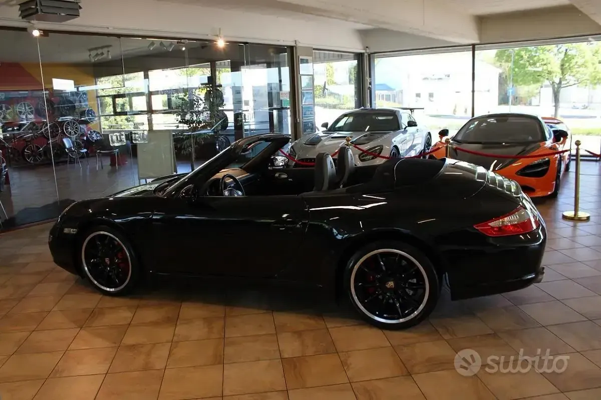 Usata Porsche 911 Carrera S Cabriolet 355 CV (261 kW) 2007 Nero Cabrio