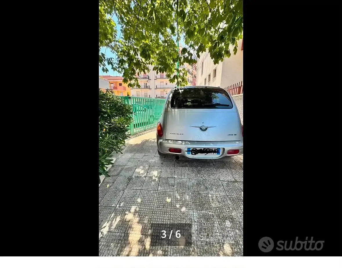 Usata Chrysler PT Cruiser Limited 141 CV (103 kW) 2003 Grigio Berlina