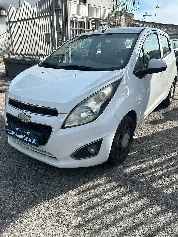 Usata Chevrolet Spark LT 68 CV (50 kW) 2013 Bianco Utilitaria