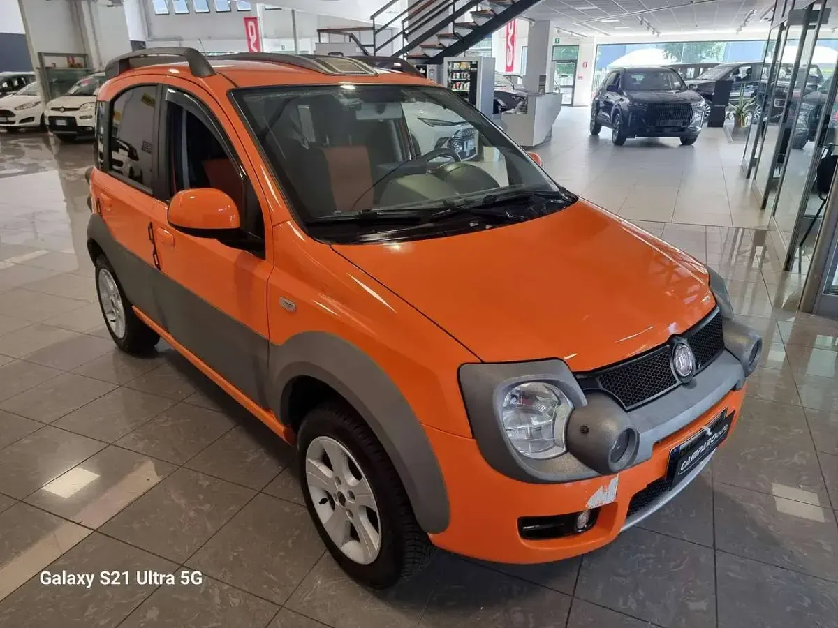 Usata Fiat Panda 4x4 Cross 69 CV (50 kW) 2007 Arancione Utilitaria
