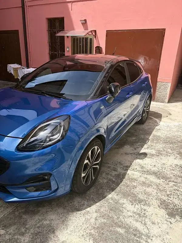 Usata Ford Puma ST-Line 125 CV (91 kW) 2022 Blu/azzurro SUV