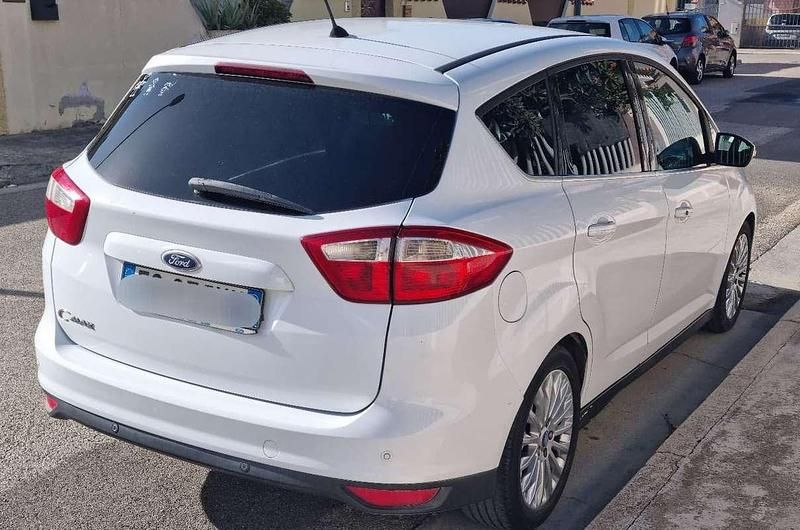 Usata Ford C-MAX Titanium 116 CV (85 kW) 2011 Bianco Monovolume