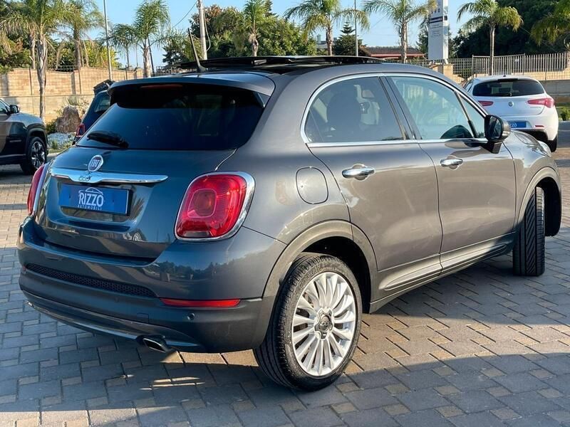 Usata Fiat 500X Lounge 120 CV (88 kW) 2015 Grigio scuro SUV