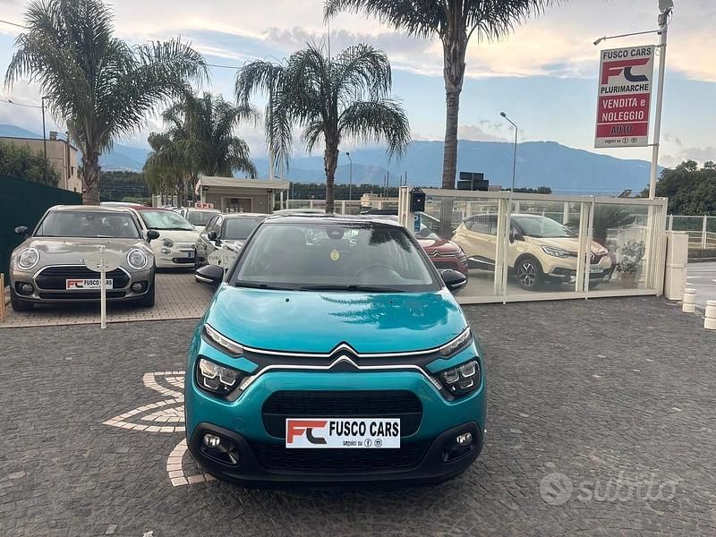 Usata Citroën C3 PureTech 110 CV (80 kW) 2021 Blu Utilitaria