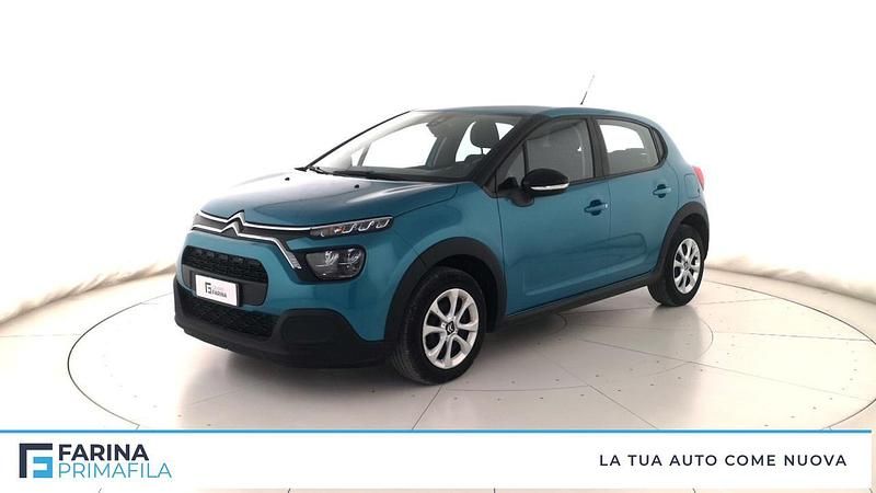 Usata Citroën C3 Feel 83 CV (61 kW) 2022 Blu Utilitaria