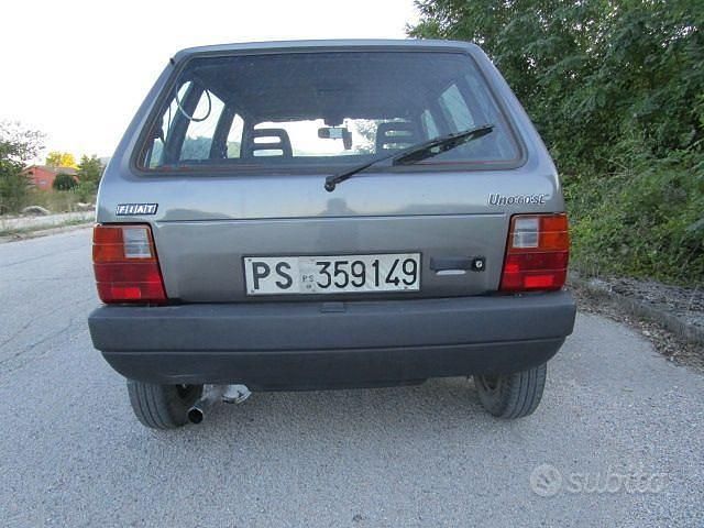 Usata Fiat Uno 58 CV (42 kW) 1989 Grigio Utilitaria