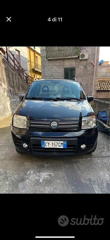 Usata Fiat Panda 4x4 2005 Nero Utilitaria