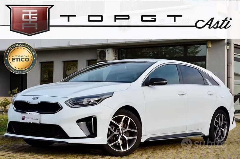 Usata Kia ProCeed GT-Line 136 CV (100 kW) 2019 Bianco Station wagon