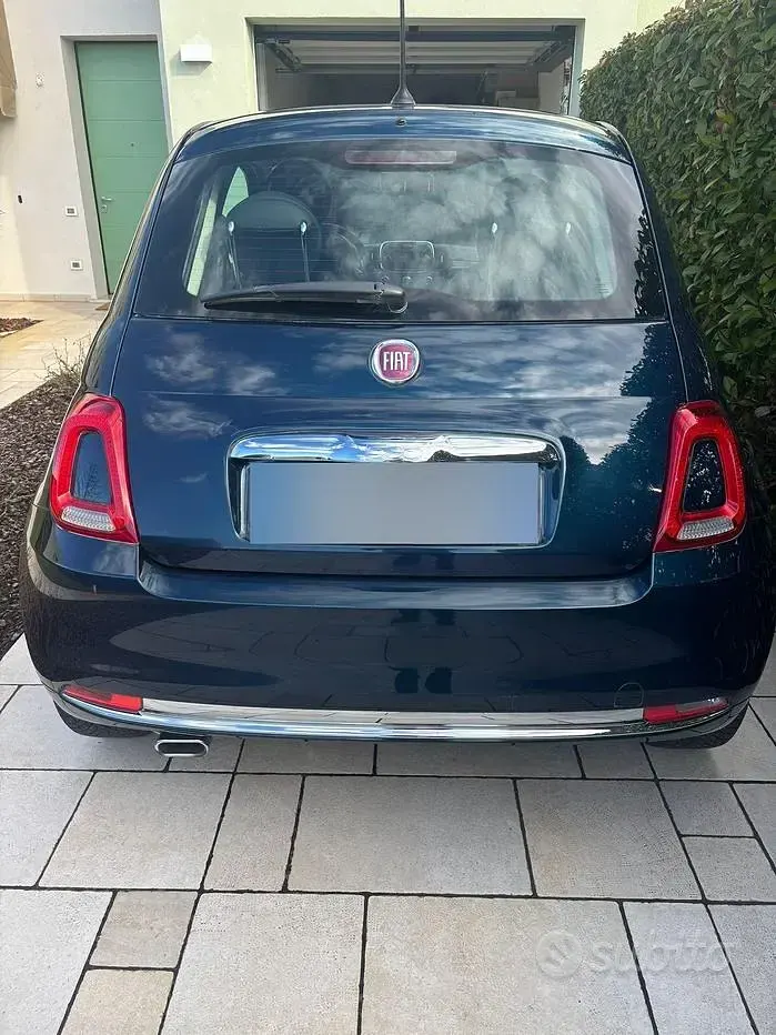 Usata Fiat 500 120 CV (88 kW) 2017 Blu Monovolume