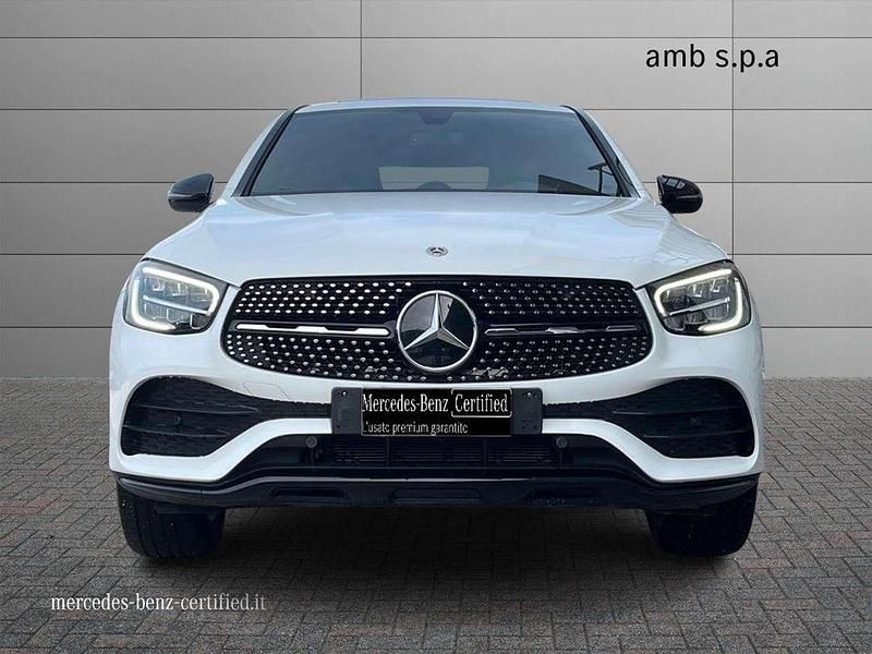 Usata Mercedes GLC300e Premium 306 CV (225 kW) 2023 Bianco Coupé