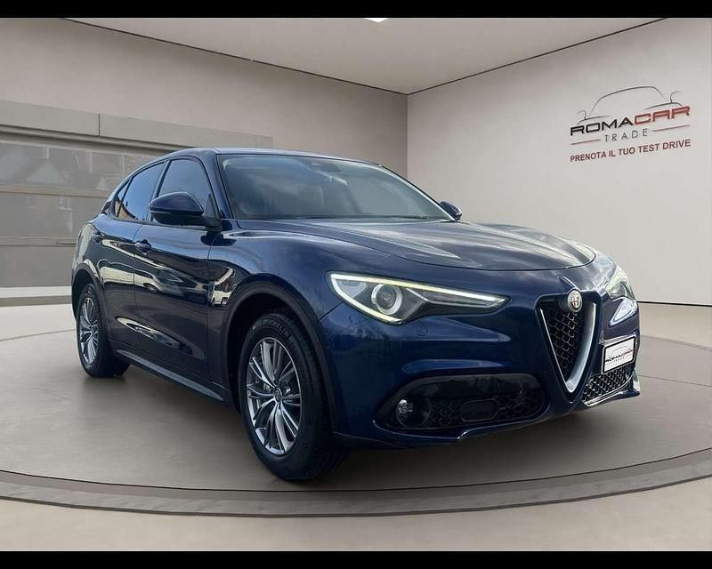 Usata Alfa Romeo Stelvio Executive 180 CV (132 kW) 2017 Blu met SUV