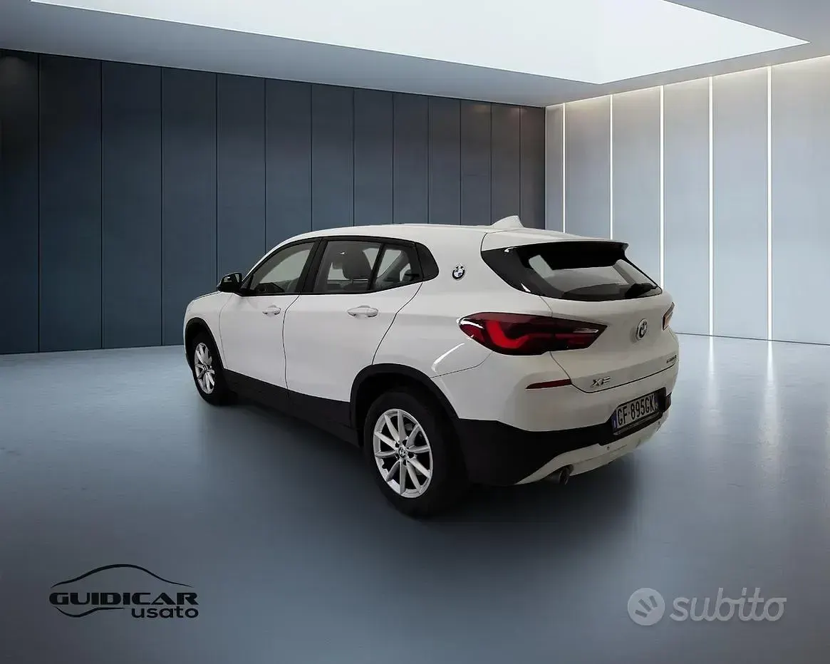 Usata BMW X2 Advantage 116 CV (85 kW) 2021 Bianco SUV
