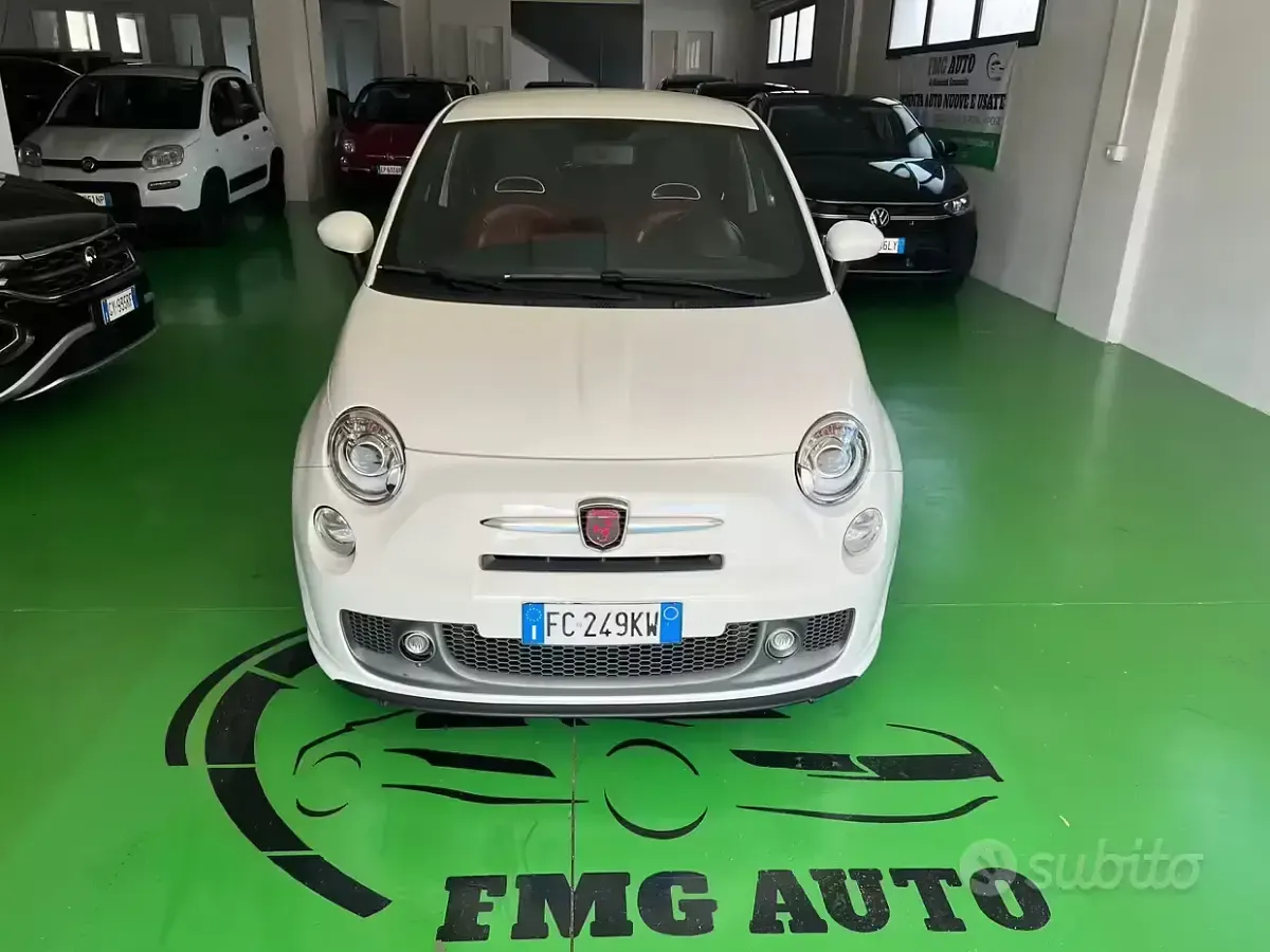Usata Abarth 595 Turismo 160 CV (117 kW) 2016 Bianco Berlina