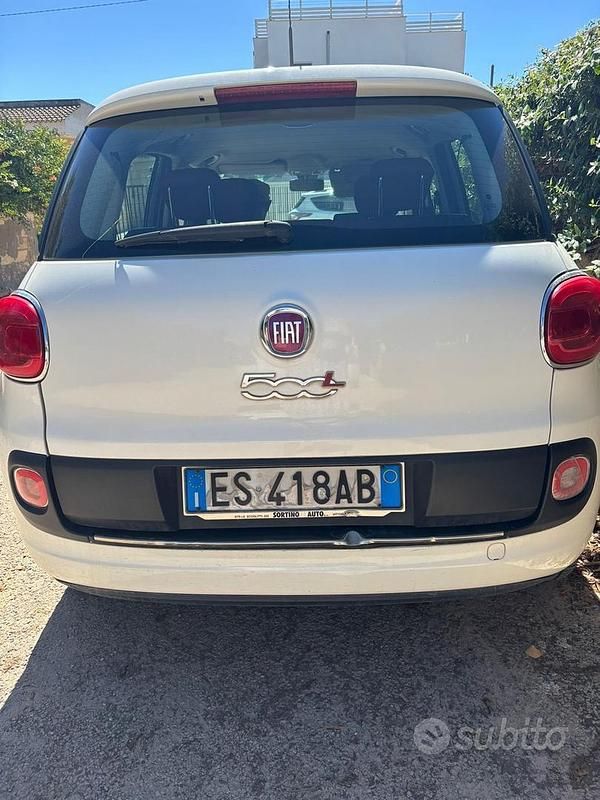 Usata Fiat 500L Pop Star 85 CV (62 kW) 2013 Bianco Monovolume