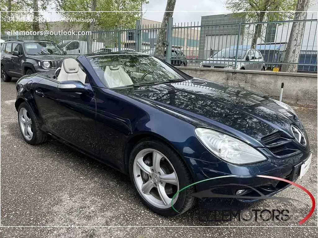 Käytetty Mercedes SLK350 272 HP (200 kW) 2005 Sininen Avoauto