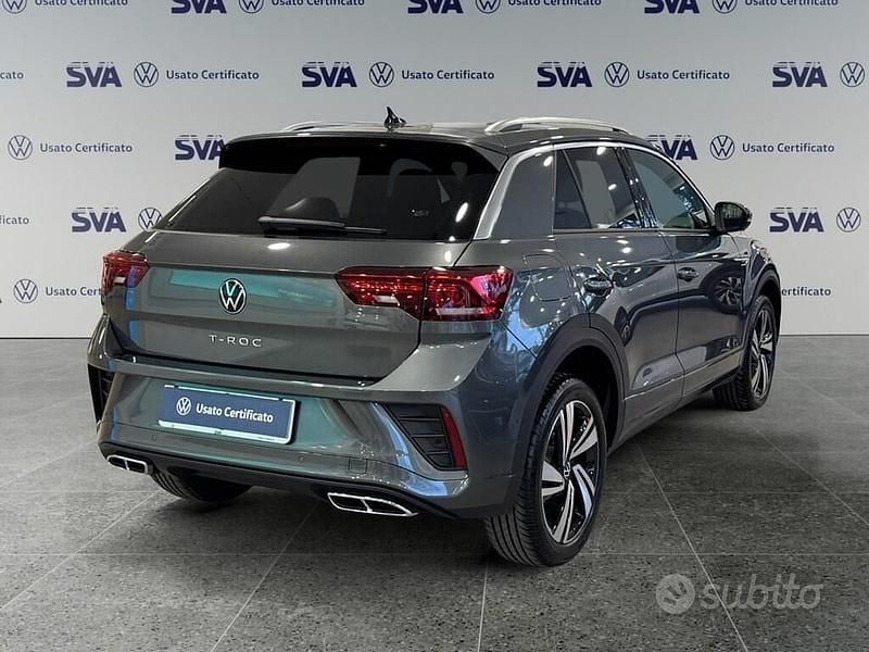 Nuova VW T-Roc R-line Plus 116 CV (85 kW) 2025 Grigio SUV