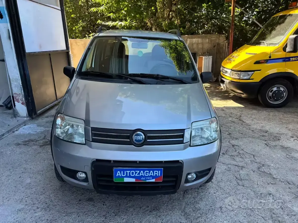 Usado Fiat Panda 4x4 Climbing 60 HP (44 kW) 2007 Cinzento Citadino