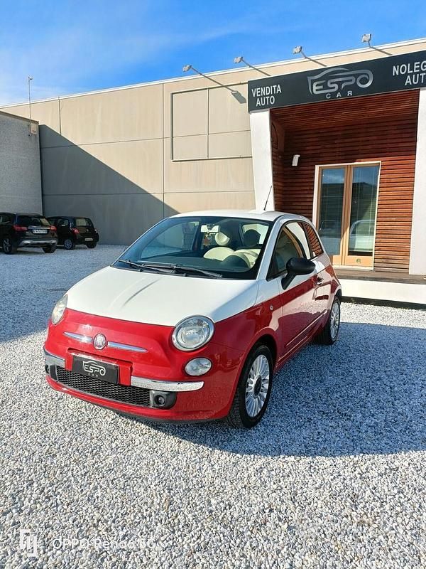 Usata Fiat 500 Lounge 69 CV (50 kW) 2011 Rosso Berlina